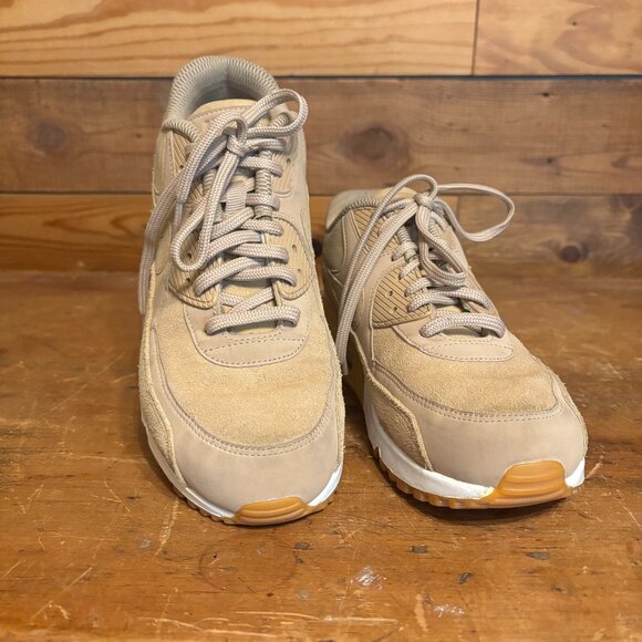 Ladies Nike Suede Air Max Sneakers - Picture 1 of 6